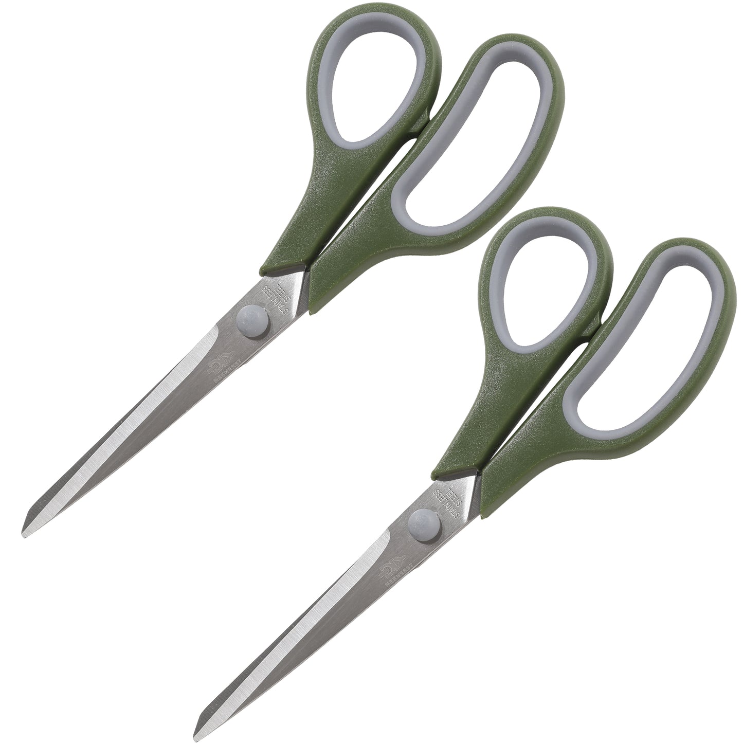 [ネセクト] ステンレスはさみ プロフェッショナル 全長210mm エラストマーグリップ シンプルデザイン 業務用[1年保証]