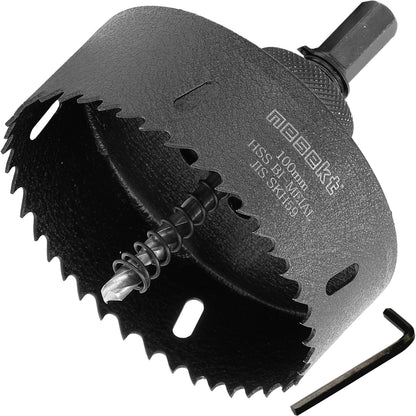 [ネセクト]バイメタルホールソー プロフェッショナル JIS SKH59 HSS鋼センタードリル 不等ピッチ刃 高速切削＆高耐久[日本国内企画品]