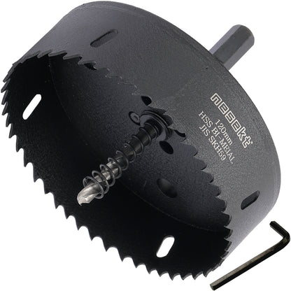 [ネセクト]バイメタルホールソー プロフェッショナル JIS SKH59 HSS鋼センタードリル 不等ピッチ刃 高速切削＆高耐久[日本国内企画品]