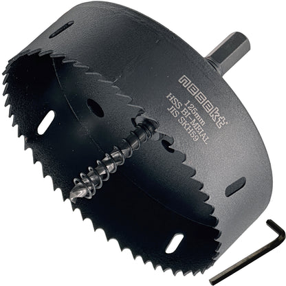 [ネセクト]バイメタルホールソー プロフェッショナル JIS SKH59 HSS鋼センタードリル 不等ピッチ刃 高速切削＆高耐久[日本国内企画品]